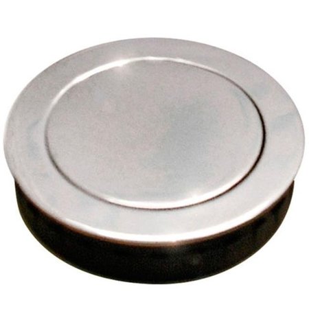 JAKO Jako 52 mm Round Flush Pull with Spring Loaded Cover; Polished US32 - 629 Stainless Steel WFH110X50PSS